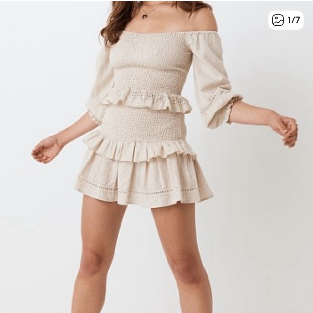 Spell designs x Revolve skirt and top set size xs